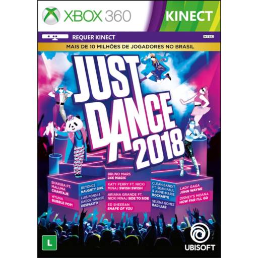 Just Dance 2018 - XBOX 360 por IT Computadores, Games Celulares