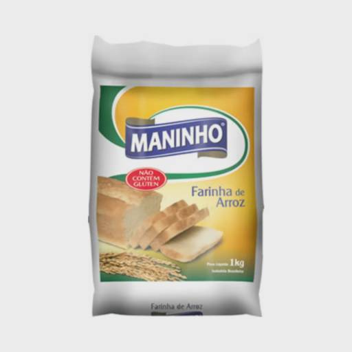 Farinha de Arroz 1kg - Maninho