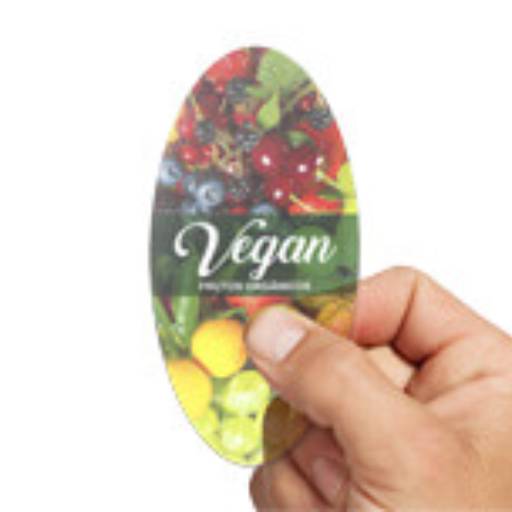 RÓTULO BOBINA FOLHA - VINIL TRANSPARENTE COM TINTA BRANCA em São José do Rio Preto, SP por Public Gráfica e Brindes