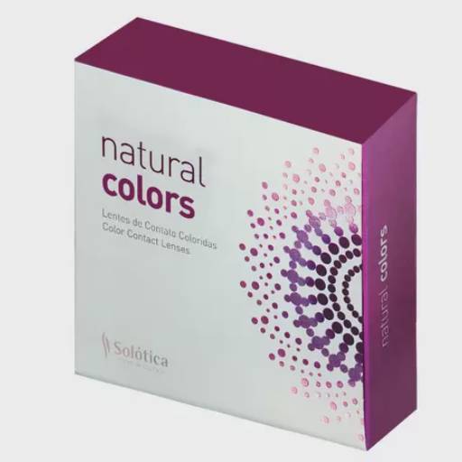 Lente De Contato Colorida Anual Natural Colors Solótica  em Foz do Iguaçu, PR por Óticas Polini - Três Lagoas
