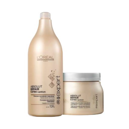 Kit L'Oréal Professionnel Expert Absolut Repair Cortex Lipidium Duo Salon (2 Produtos) por Charmy Perfumes - Centro