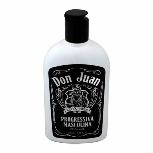 Comprar o produto de Barba Forte Don Juan Progressiva para Homens 300ml em Escova Progressiva pela empresa Nab Perfumaria e Cosméticos  em Indaiatuba, SP por Solutudo