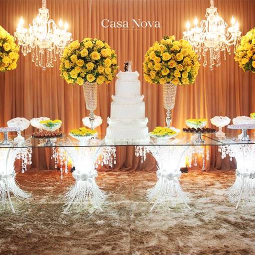 Decoração e Buffet por Casa Nova Noivas Buffet e Decorações