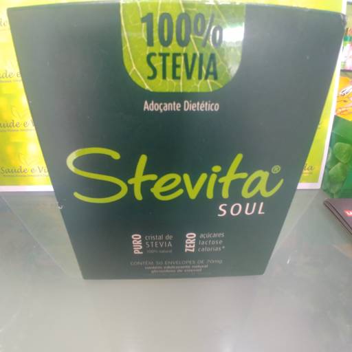 100% Stevia- Adoçante Dietético- Stevita Soul por Saúde e Vida