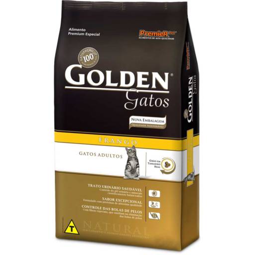 GOLDEN GATOS ADULTOS FRANGO por Tem Patas