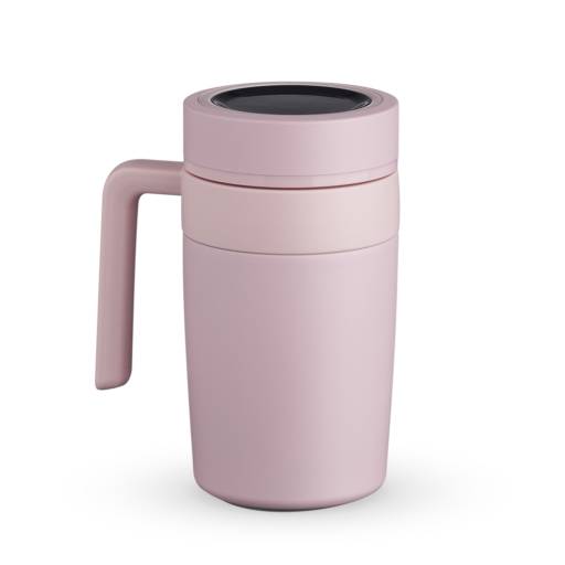 18641 Caneca Térmica Inox 500ml com Display LED em São José do Rio Preto, SP por Public Gráfica e Brindes