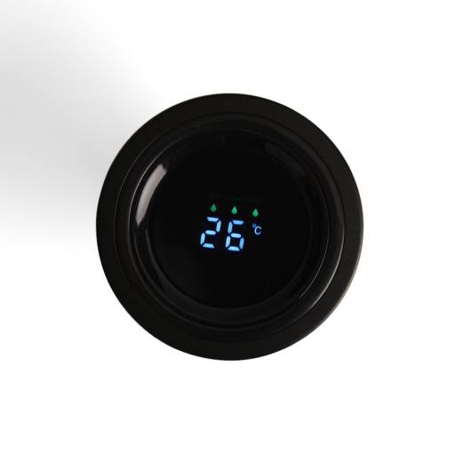 18641 Caneca Térmica Inox 500ml com Display LED em São José do Rio Preto, SP por Public Gráfica e Brindes