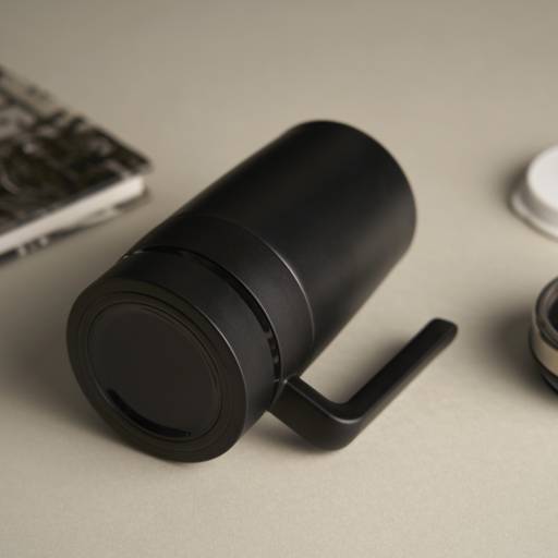 18641 Caneca Térmica Inox 500ml com Display LED em São José do Rio Preto, SP por Public Gráfica e Brindes