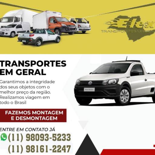 Transportes em geral - Fretes carretos mudanças ( coletas e entregas) em São Paulo, SP por Elex Transportes Urgentes Ltda