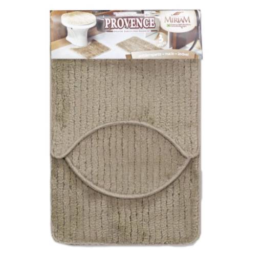 Jogo de banheiro 3 peças Provence Bege