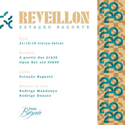 Comprar o produto de Reveillon em Alimentos e Bebidas pela empresa Estação Baguete em Ourinhos, SP por Solutudo