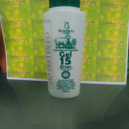 Gel 15 Ervas- Bio Instinto por Saúde e Vida