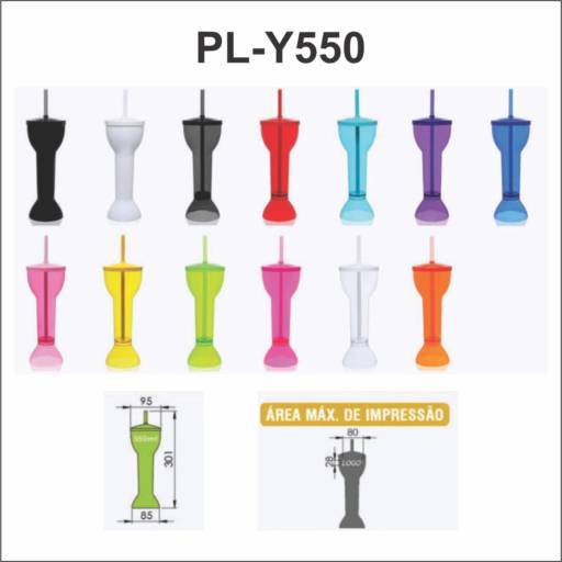 Yard Cup Prime 550ml em São José do Rio Preto, SP por Public Gráfica e Brindes