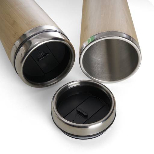 18644 Copo Bambu 500ml em São José do Rio Preto, SP por Public Gráfica e Brindes