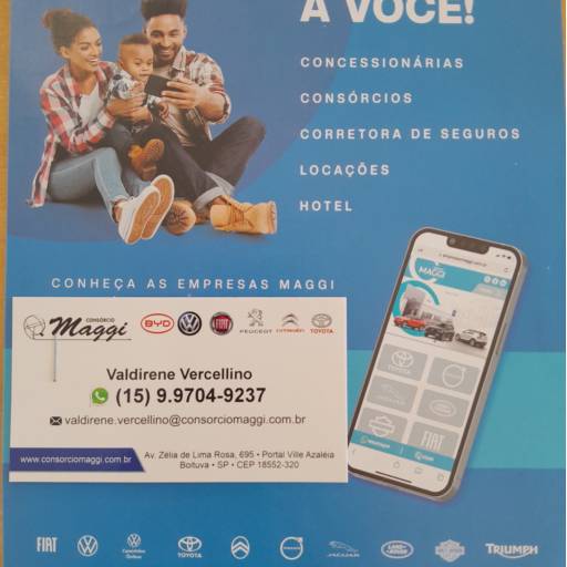 Cartas de Crédito e Consórcios 0km ou Seminovos – Boituva