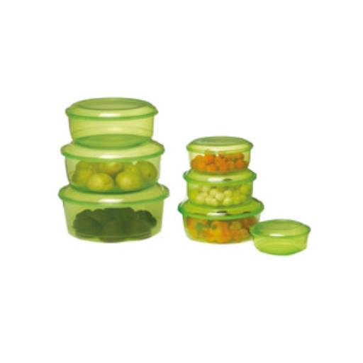 Conjunto de Pote 7 Peças Ercaplast por Casa Vitória