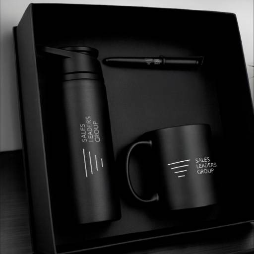 Kit Garrafa, Caneta e Caneca