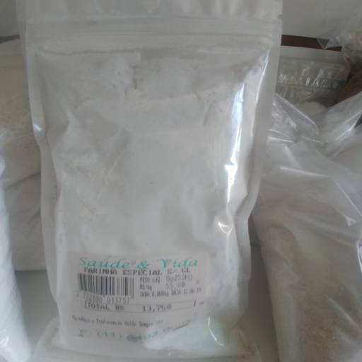 Farinha especial sem gluten por Saúde e Vida
