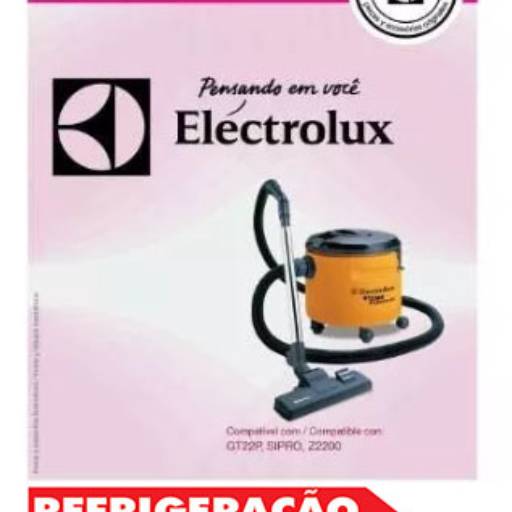 SACO DESCARTÁVEL C/ 3 UNIDADES PARA ASPIRADOR ELECTROLUX em Foz do Iguaçu, PR por Refrigeração Universal