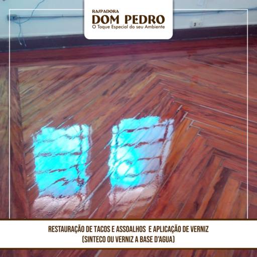 Reforma de Tacos e Assoalhos por Raspadora Dom Pedro