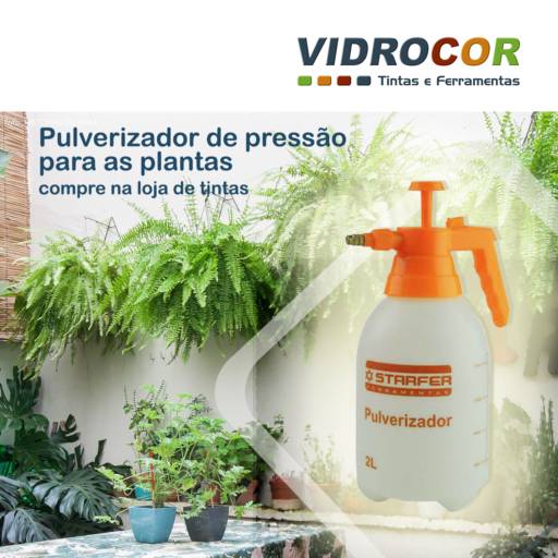Pulverizador de pressão para as plantas - Loja de tintas Jaú