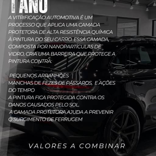 Vitrificação (12 meses) em Lençóis Paulista – Brilho e Proteção Total por Purgano stetic car