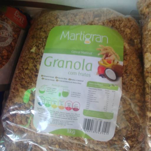 Granola com frutas- Martigran por Saúde e Vida