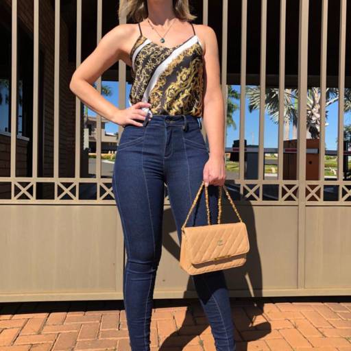 Calça bebela jeans sk marcela por Loja Catherine