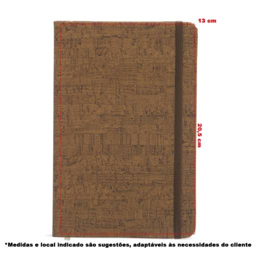 14925P Caderneta Cortiça em São José do Rio Preto, SP por Public Gráfica e Brindes