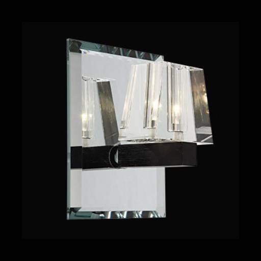 ARANDELA DE CRISTAL COM LED por Delarrara Design da Construção