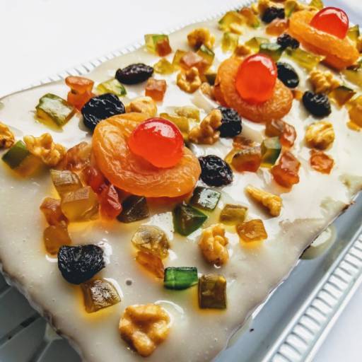 bolo funcional natalino (forma bolo ingles)