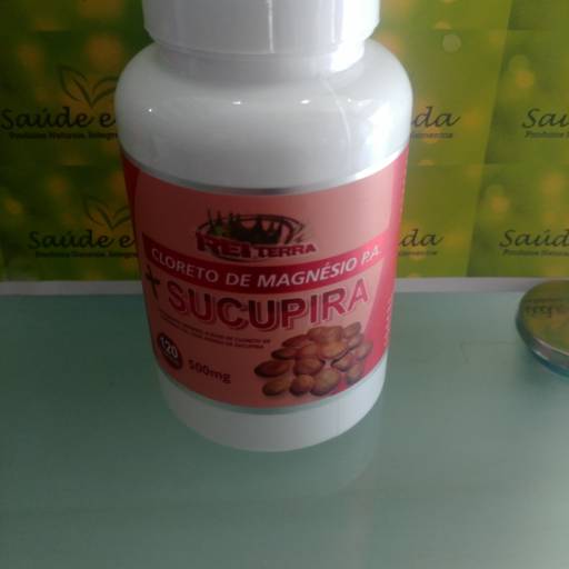 Cloreto de magnésio P.A + Sucupira por Saúde e Vida
