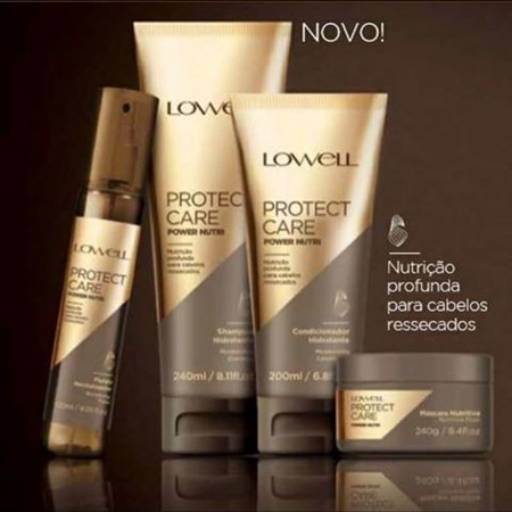 Lowell: Shampoo Protect Care Power Nutri 240ml por Belezamix Cosméticos 