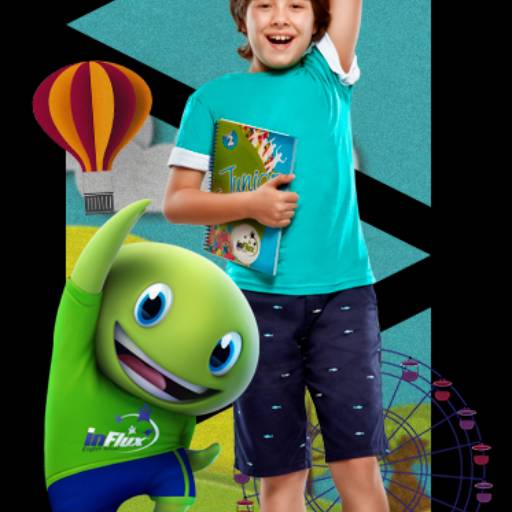 INFLUX JUNIOR - O curso de Inglês perfeito para pré-adolescentes e adolescentes. por Influx English School