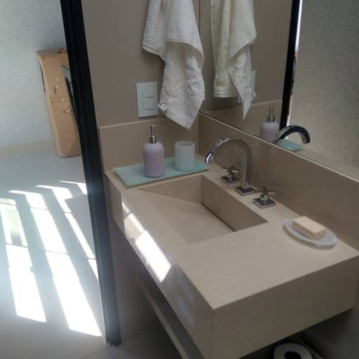 Lavatorio linha Prime Fantasy em Birigui, SP por Marmoraria Design