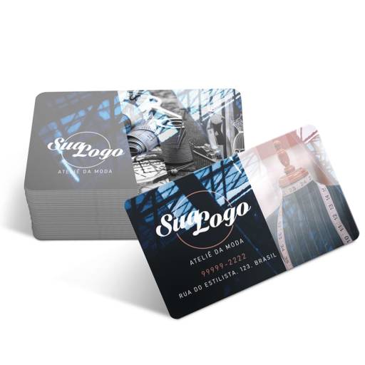 CARTÕES DE VISITA PVC CRISTAL 0,50MM BRANCO em São José do Rio Preto, SP por Public Gráfica e Brindes