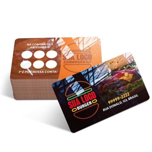 CARTÕES DE VISITA PVC CRISTAL 0,50MM BRANCO em São José do Rio Preto, SP por Public Gráfica e Brindes