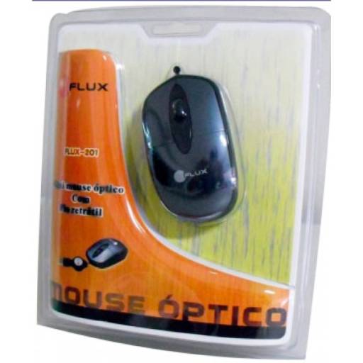 Mouse USB FLUX por Fael Cases e Multi Assistência Loja II