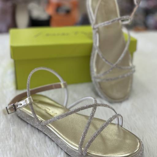 Sandália Papete Louise Prado feminina adulta  em Uberlândia, MG por Lojas Dom Flavittos