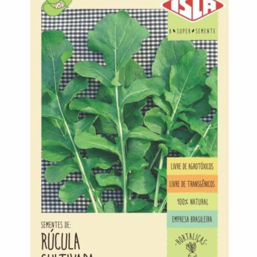semente rúcula cultivada  em Botucatu, SP por Botucatu Garden
