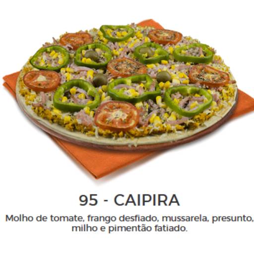 Comprar o produto de 95 - Caipira em A Classificar pela empresa Pizzaria La Riviera em Itatiba, SP por Solutudo