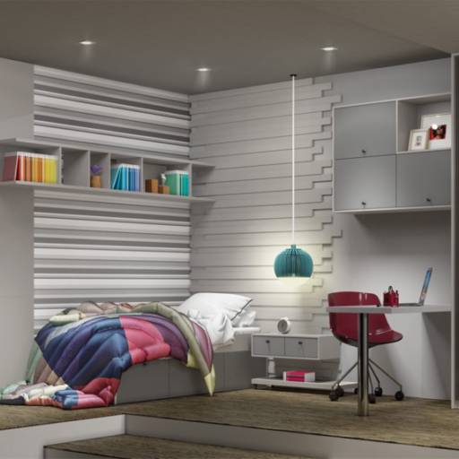 Dormitório Planejado por Spazio Decoratto Italinea