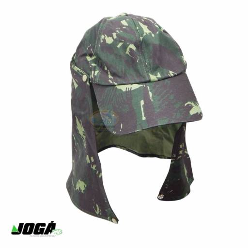 Boné / Chapéu com Protetor por Bertinho Ravanhani Pesca e Camping