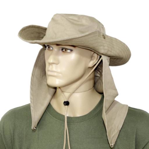 Boné / Chapéu com Protetor por Bertinho Ravanhani Pesca e Camping