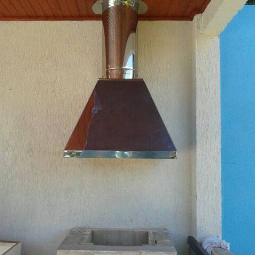 Coifa para churrasqueiras por Iguaçu Calhas