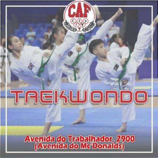 Comprar o produto de Aulas de Taekwondo em Aulas e Cursos Esportivos pela empresa CAF - Centro de Atividade Física em Boituva, SP por Solutudo