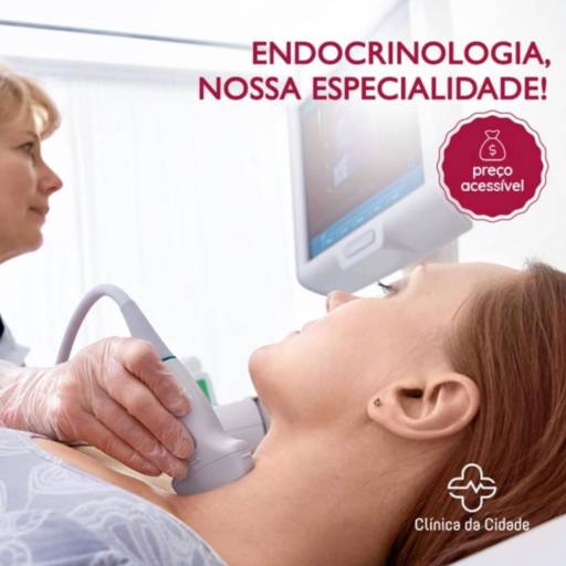 Consulta Endócrino - Endocrinologista por Clínica da Cidade Medicina Acessível