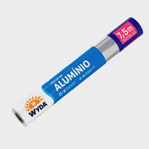 Papel Alumínio 30cmx7,5m | Wyda