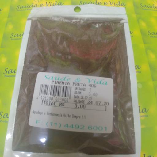 Pimenta preta  por Saúde e Vida