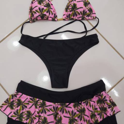 Triquini com sainha em Bauru, SP por Leh Lingerie e Moda Praia
